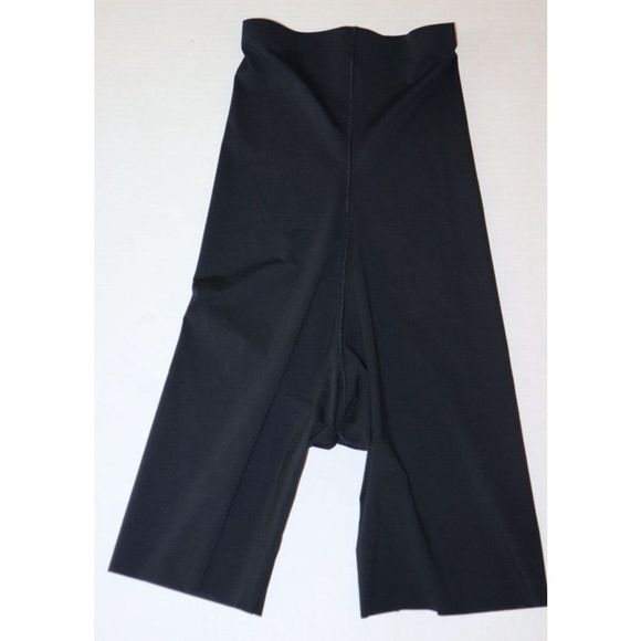 Spanx Women's Sz XS Very Black High-Waist Mid-Thigh Shaping Shorts Shapewear $72 - Picture 2 of 8